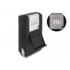 Caja de llaves DELOCK 20932 organizador de llaves de aluminio y plástico con candado de combinación, negro