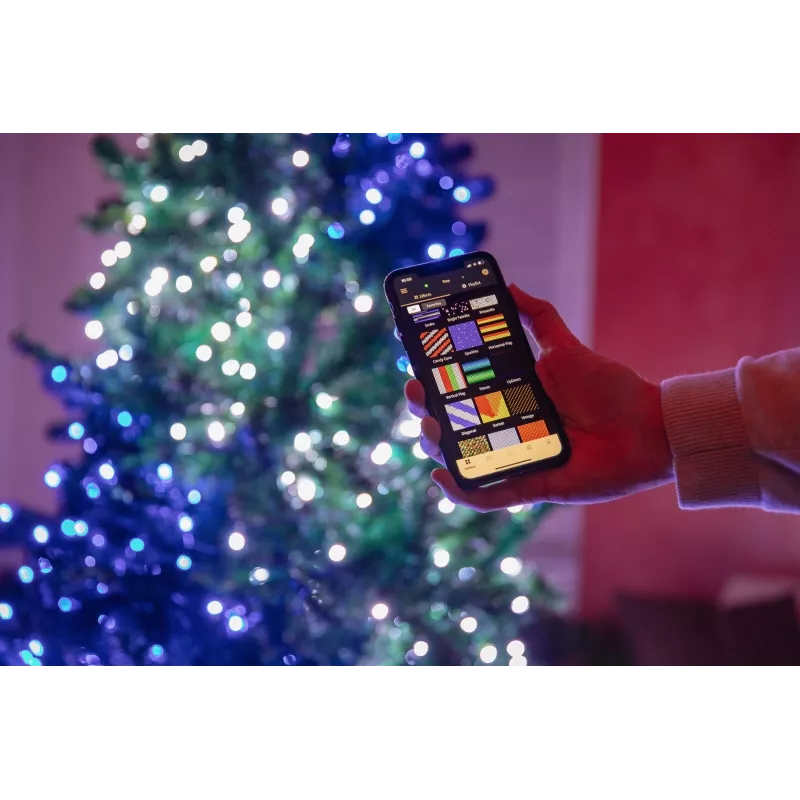 TWINKLY Strings 250 Special Edition (TWS250SPP-BEU) Luces de árbol de Navidad inteligentes 250 LED RGB+W 20 m