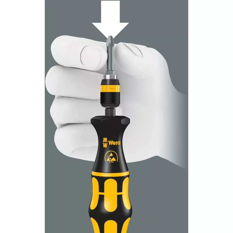 Wera Kraftform Kompakt 60 ESD - Mango con juego de puntas - 17 piezas (05051043001)