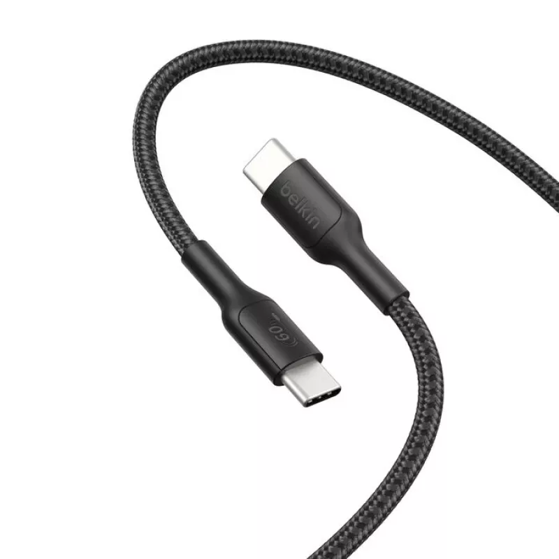 Cable gaming Belkin USB-C/USB-C 2 m trenzado Switch 2 ENA008hq2MBK (ENA008HQ2MBK)