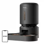 Comedero Petlibro Granary con cámara y doble cuenco, 5L (negro)
