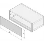 SCHROFF U-FRONTPL. EMC 3U 84HP - Accesorio para rack (24572606)