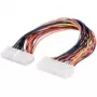 Cable de alimentación interno para PC Wentronic Goobay, 0,3 m - Conector macho de 24 pines > Conector hembra de 24 pines (93239)