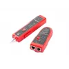Comprobador de cables de red LANBERG NT-0501 — soporte RJ-11/RJ-12/RJ-45, longitud máx. 250 m, batería integrada, indicadores LED, negro