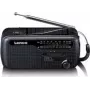 Altavoz portátil Lenco MCR-113BK Solar negro con Bluetooth y radio FM