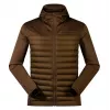 Chaqueta híbrida con capucha Berghaus hombre talla M marrón