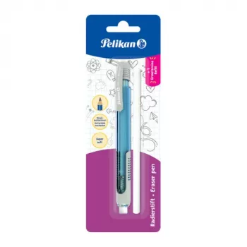Goma de borrar con portaminas Pelikan 807364 colores surtidos