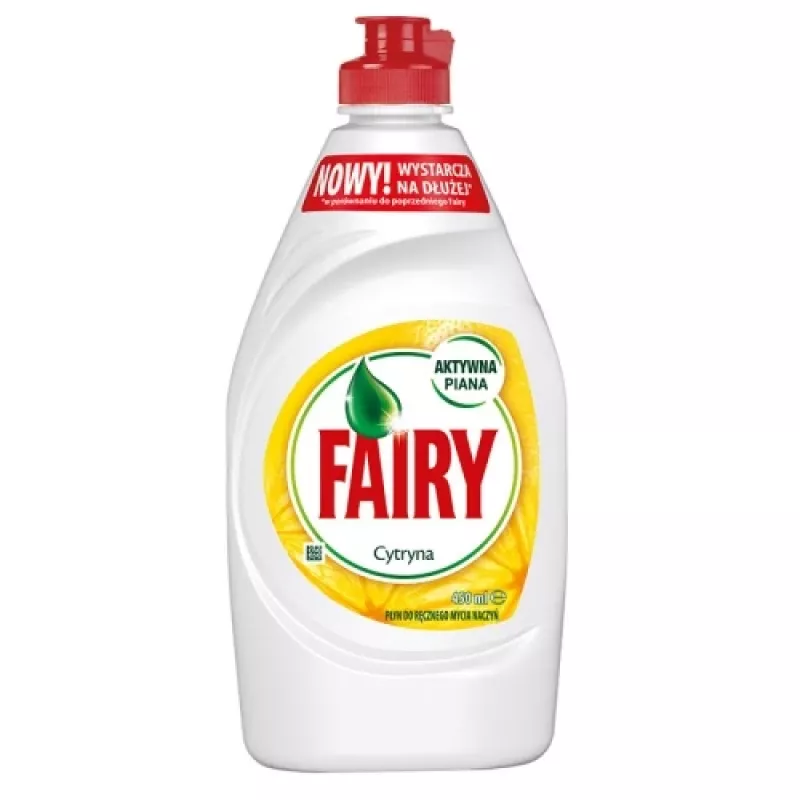 Lavavajillas a mano Fairy Lemon, 450 ml