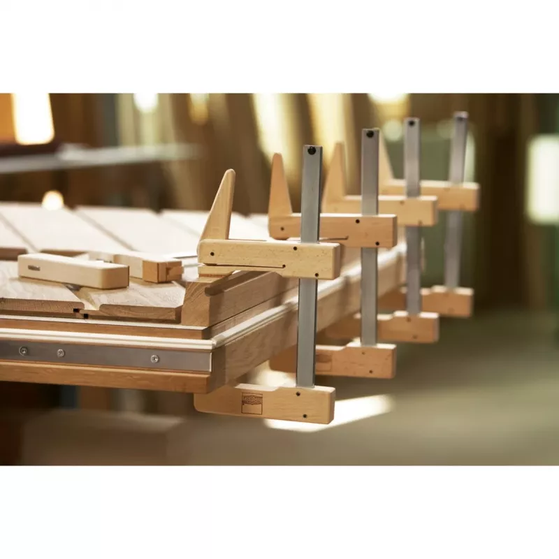 Sargento en F Bessey HKL20 20 cm aluminio madera