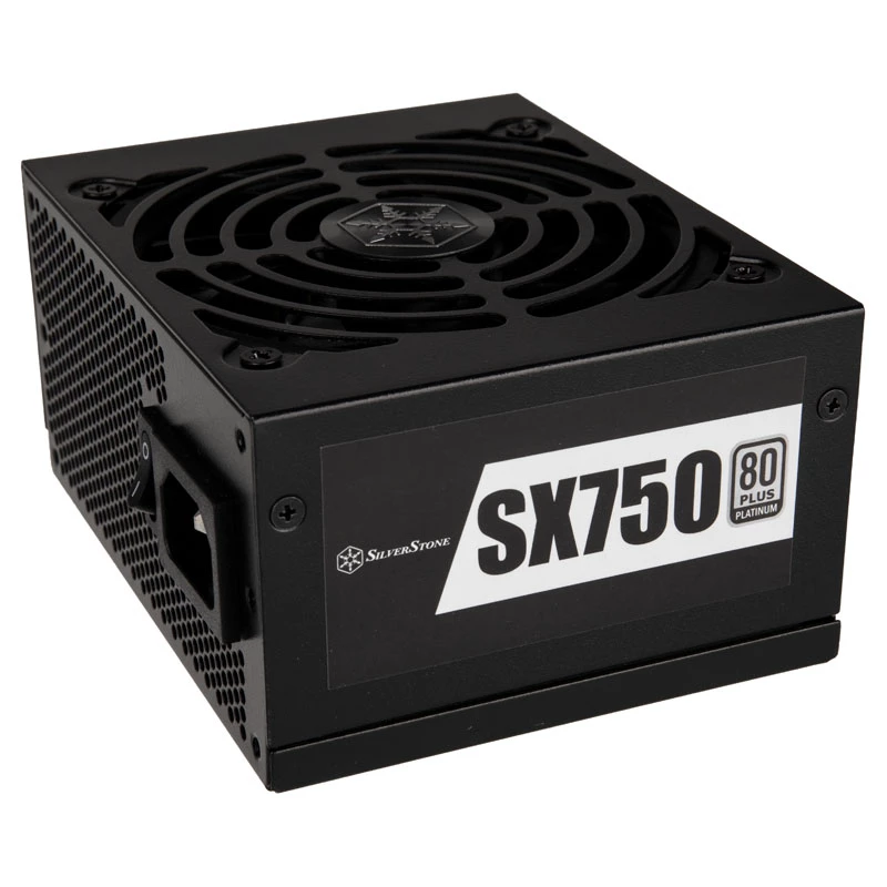 Fuente de alimentación SILVERSTONE SX750 Platinum 750W 80 Plus Platinum, formato SFX-L