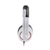 Auriculares estéreo WHITE/MHS-001-GW Gembird