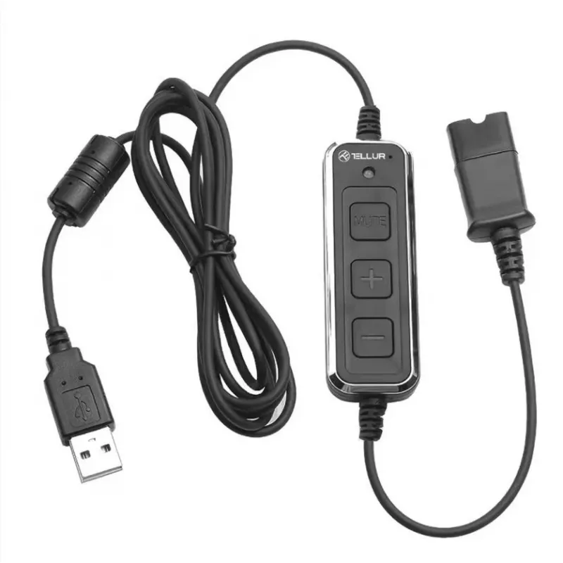 Auriculares Tellur Voice 510N monoaurales USB negros