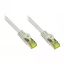 Cable de red Alcasa 0,5 m Cat.7 RJ-45 S/FTP gris