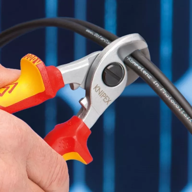 Knipex 95 16 165 cizalla para cables aislada, 165 mm