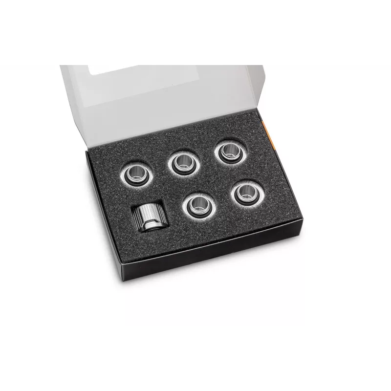 Racores EK Water Blocks EK-Quantum Torque Pack de 6 STC 10/16 Latón Níquel Plata