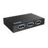 Hub USB D-Link DUB-1340 negro