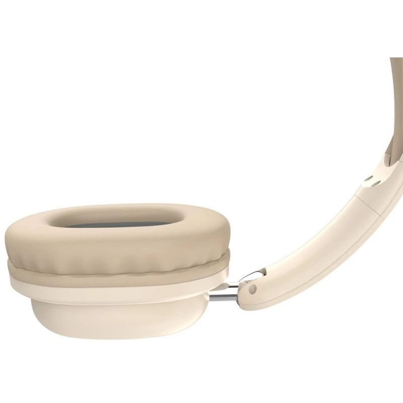 Defender FreeMotion B640 auriculares inalámbricos supraaurales, Bluetooth 5.3, USB-C, AUX 3,5 mm, 20–20000 Hz, 105 dB, beige
