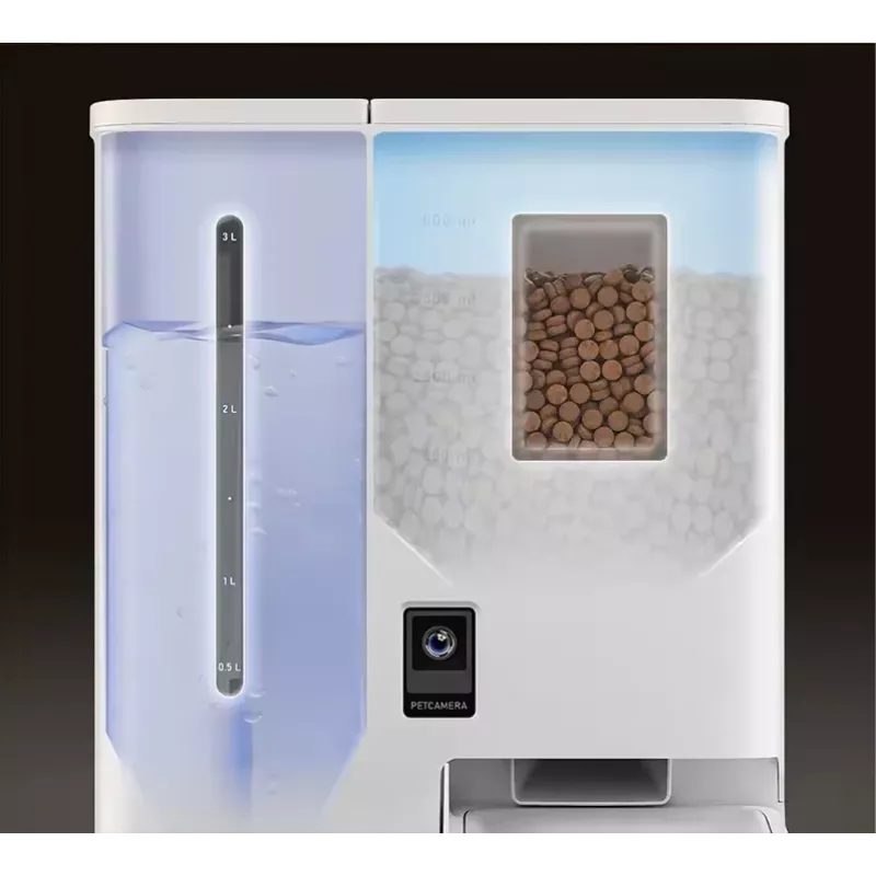 Comedero automático Sponge SPONGE Pet Feeder Smart DUAL — comedero inteligente de doble cuenco para mascotas