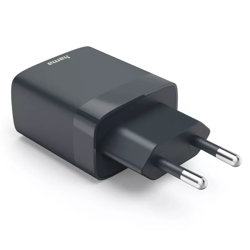 Hama 00086442 cargador para dispositivos móviles smartphone gris AC carga rápida interior