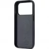 Mujjo Full Leather Case MagSafe funda para iPhone 17 Pro gris