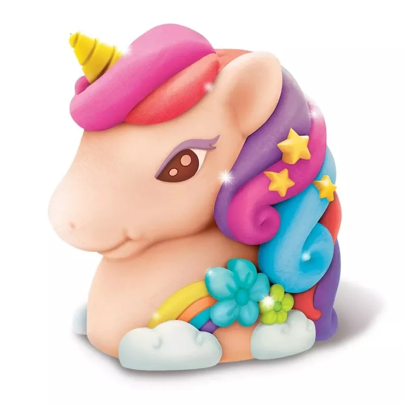 4M - Hucha unicornio con purpurina Kidzmaker