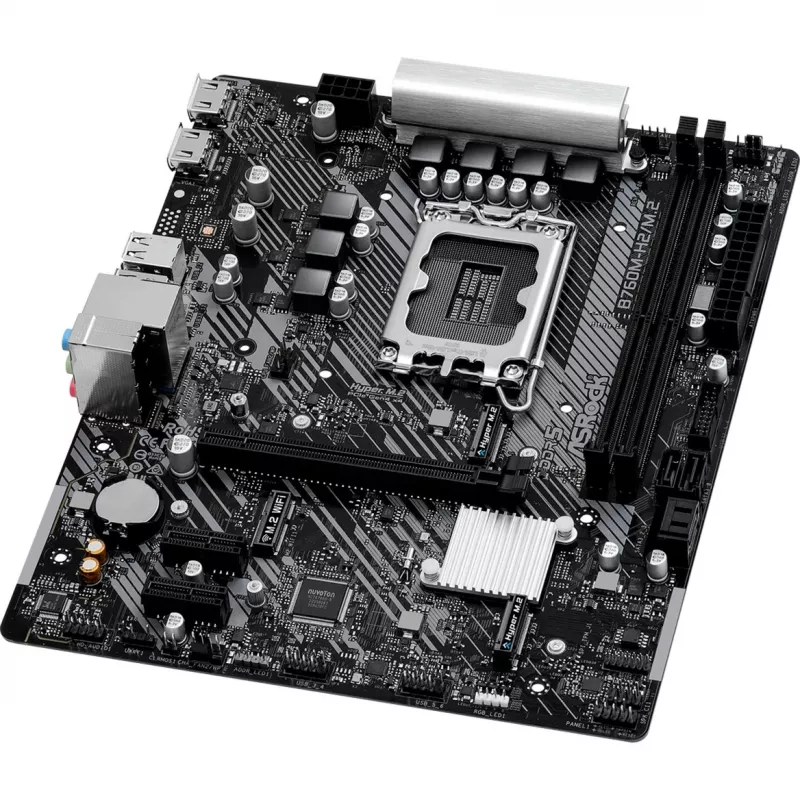 Placa base ASRock B760M-H2/M.2 DDR5 LGA1700 Micro-ATX