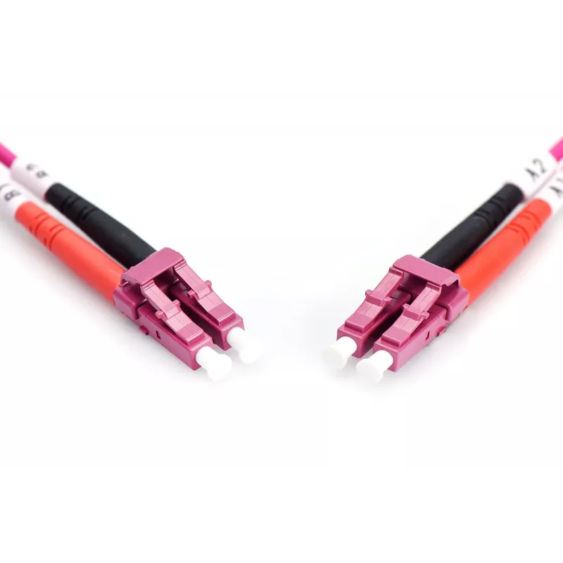 Cable de conexión de fibra óptica Digitus OM4 LC/LC 10m