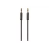 Gembird Cable CCAP-444-0.75M (conector jack macho - conector jack macho, 0,75 m, negro) cable de audio 3,5 mm negro (CCAP-444-0.75M)