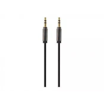 Gembird Cable CCAP-444-0.75M (conector jack macho - conector jack macho, 0,75 m, negro) cable de audio 3,5 mm negro (CCAP-444-0.75M)
