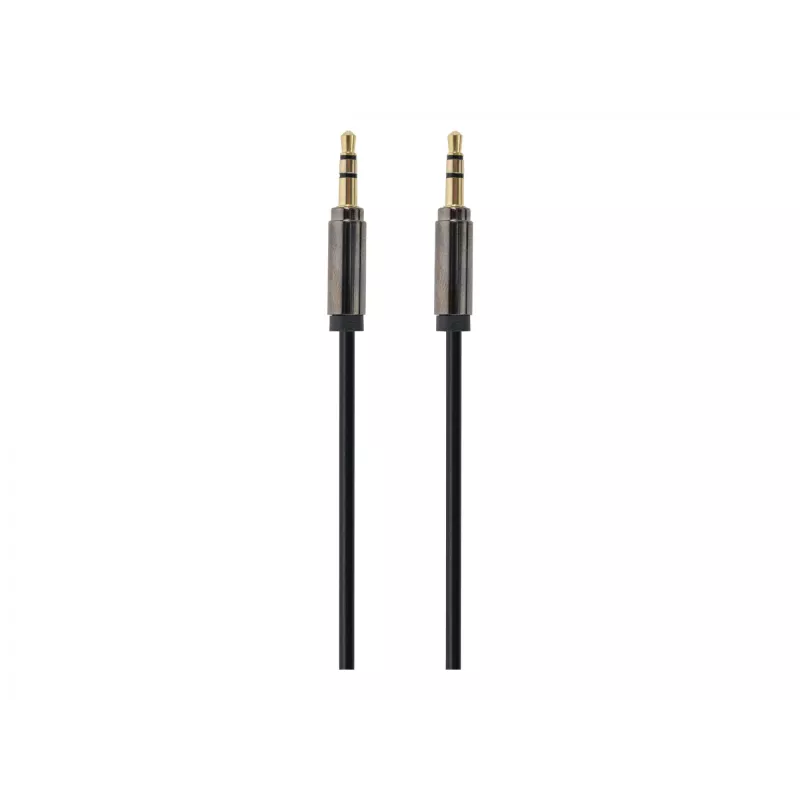 Gembird Cable CCAP-444-0.75M (conector jack macho - conector jack macho, 0,75 m, negro) cable de audio 3,5 mm negro (CCAP-444-0.75M)