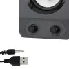 Esperanza EGS107 Altavoz 2.1 USB LED 5 W negro