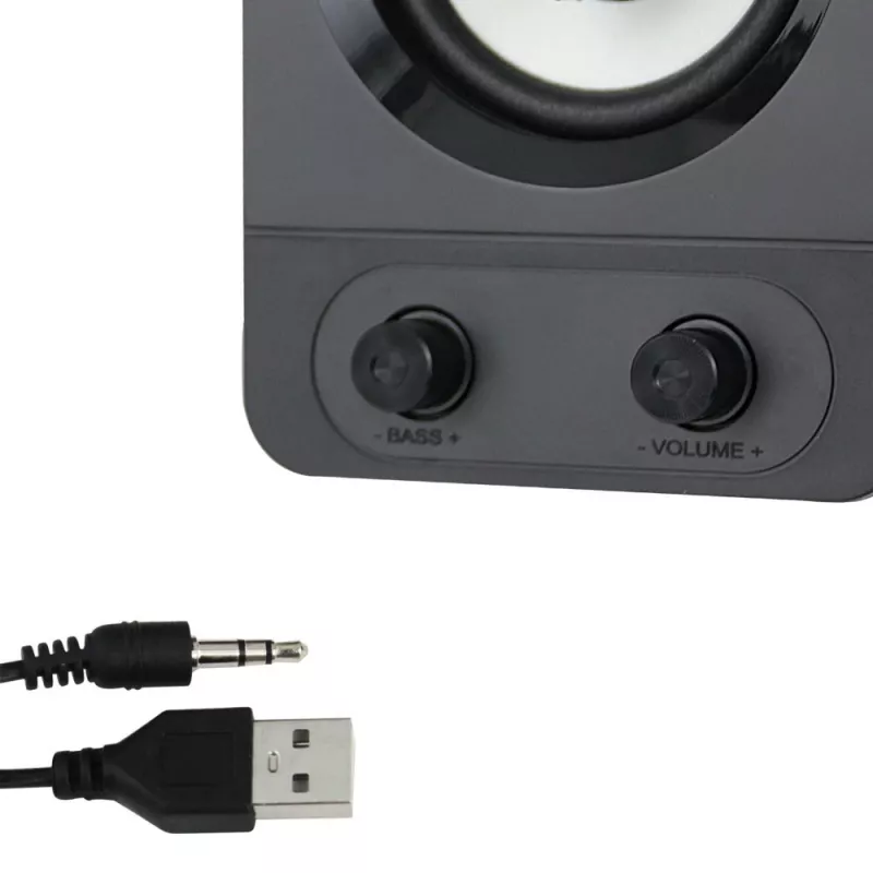 Esperanza EGS107 Altavoz 2.1 USB LED 5 W negro