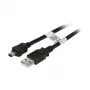 Efb K5251SW.1,8 cable USB negro
