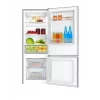 Amica FK244.4X(E) frigorífico combi de libre instalación, congelador inferior, frigorífico de 153 l, congelador de 52 l, FrostControl, clase energética E