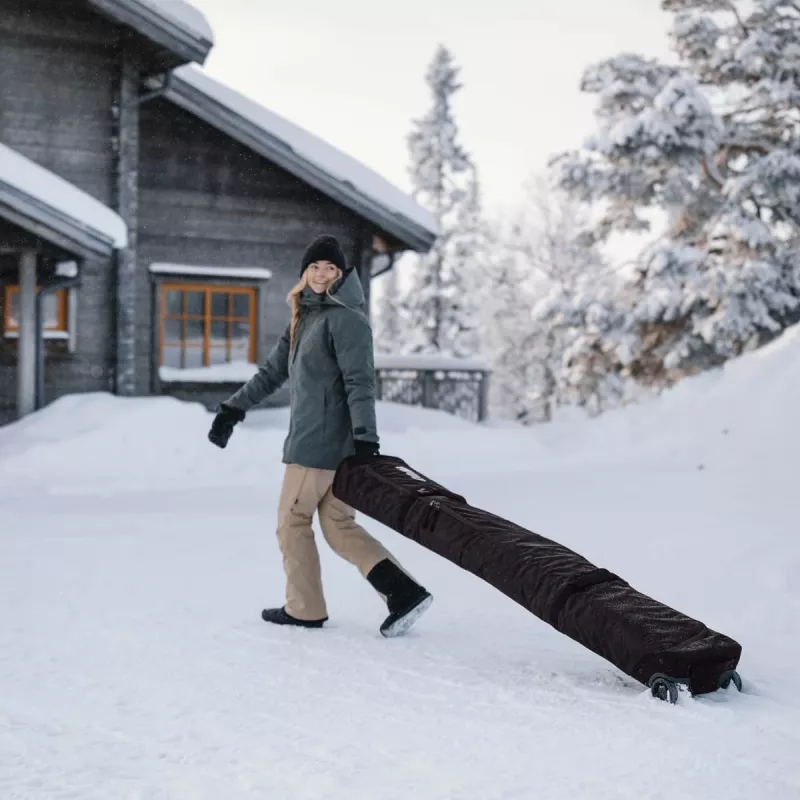Funda de esquí con ruedas Thule 5170 Roundtrip 175 cm negra