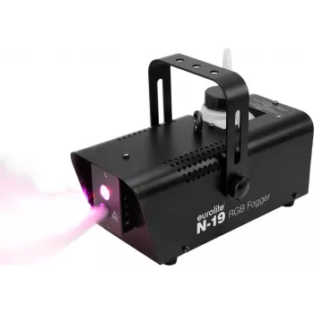 Máquina de niebla híbrida LED EUROLITE N-19 RGB (modelo 51702090) — efectos LED RGB, emisión de niebla híbrida