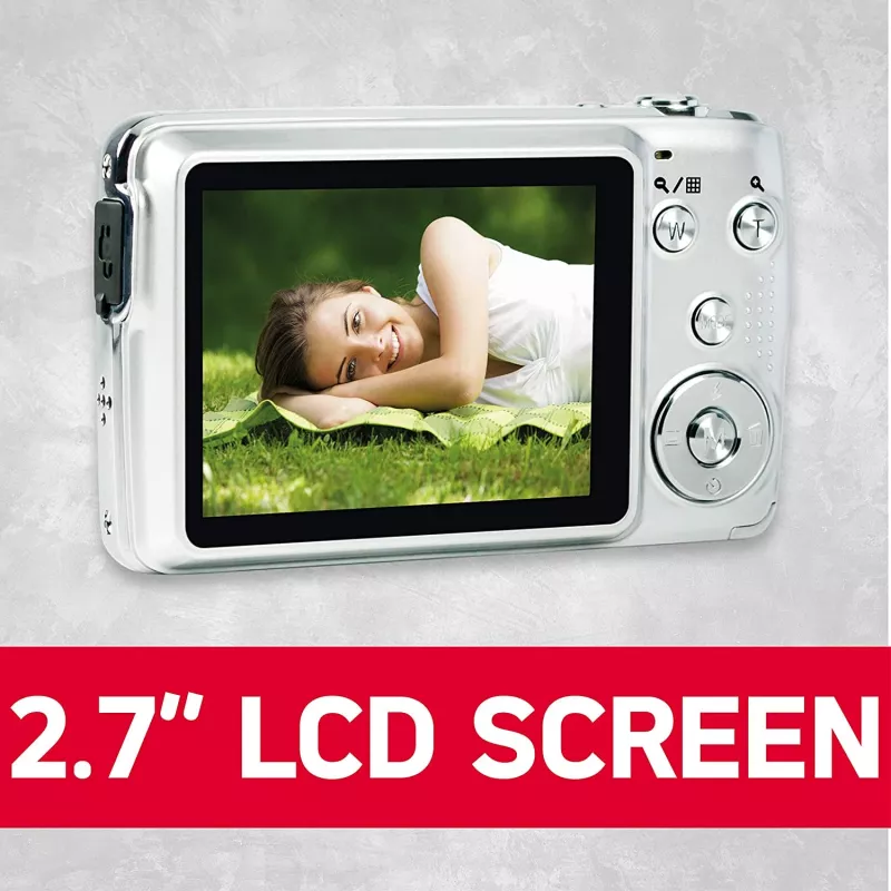 Agfa Photo DC8200 Plata + Funda + tarjeta SD 16 GB