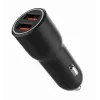 Cargador de coche para dispositivos móviles Gembird TA-UC-A2QC36-CAR-01, 36 W, 12–24 V, mechero, negro