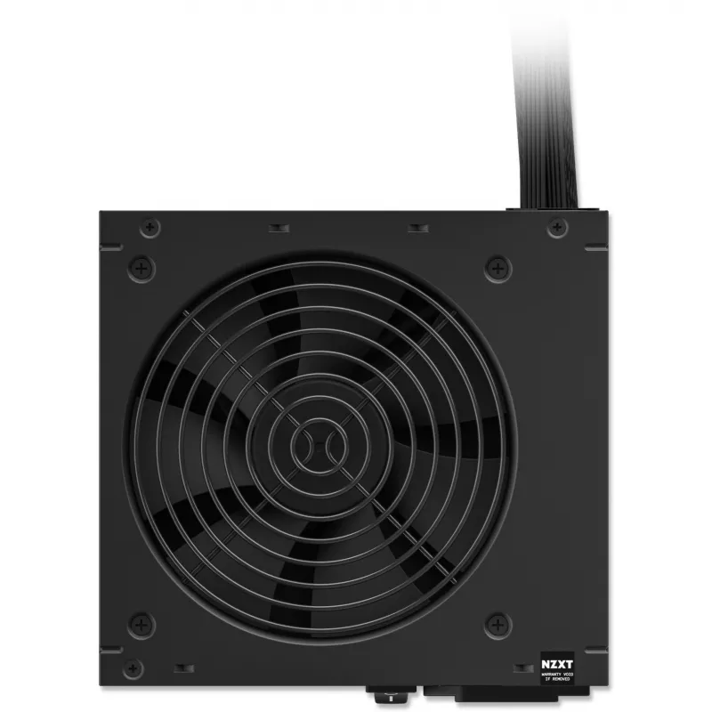 Fuente de alimentación NZXT C750 Bronze 750 W, ATX de 24 pines, 80 PLUS Bronze, ventilador de 120 mm, negro