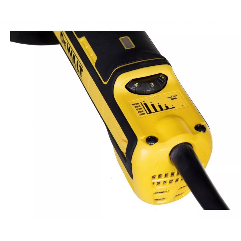 DeWALT DWE4357-QS lijadora orbital negro, amarillo 10500 rpm 1700 W