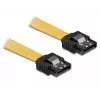 Cable SATA DeLOCK 82473 0,3 m amarillo
