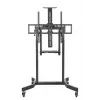 Soporte de TV de suelo con altura motorizada y ruedas GEMBIRD 55-100 pulgadas