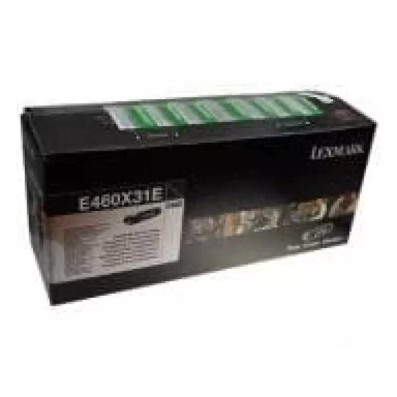 Lexmark E460X31E cartucho de tóner para E460, negro, 15.000 páginas