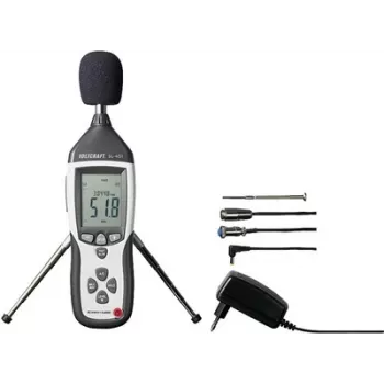 Sonómetro Voltcraft SL-451, medidor de ruido 31,5 Hz - 8 kHz (SL-451)