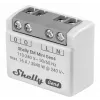 Relé inteligente Shelly Relay EM Mini Gen4 1 canal Wi‑Fi Matter Zigbee Bluetooth 8A, 110–240V, Medidor de energía