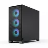 Caja para PC Fractal Design Pop 2 Air negro TG RGB Midi Tower – ATX/Micro-ATX/Mini-ITX, 3x120mm frontales, 1x120mm trasero, bahías de 2,5 inch y 3,5 inch