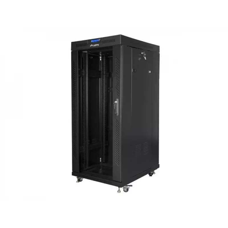 Rack independiente Lanberg FF01-8822-12BL 22U Negro 800 kg