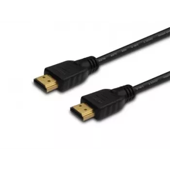 Cable HDMI SAVIO (M), 20m, negro, contactos dorados, v1.4 High Speed, Ethernet/3D CL-75