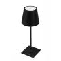 Lámpara de escritorio LED Esperanza ELD119K negra — 3W, 4000K, 200 lm, USB-C, batería 2400 mAh, 400 mm de altura
