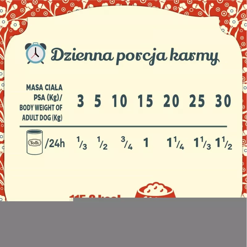 FOLK Espléndida carne de ciervo de Gran Polonia - Comida húmeda para perros - 800g